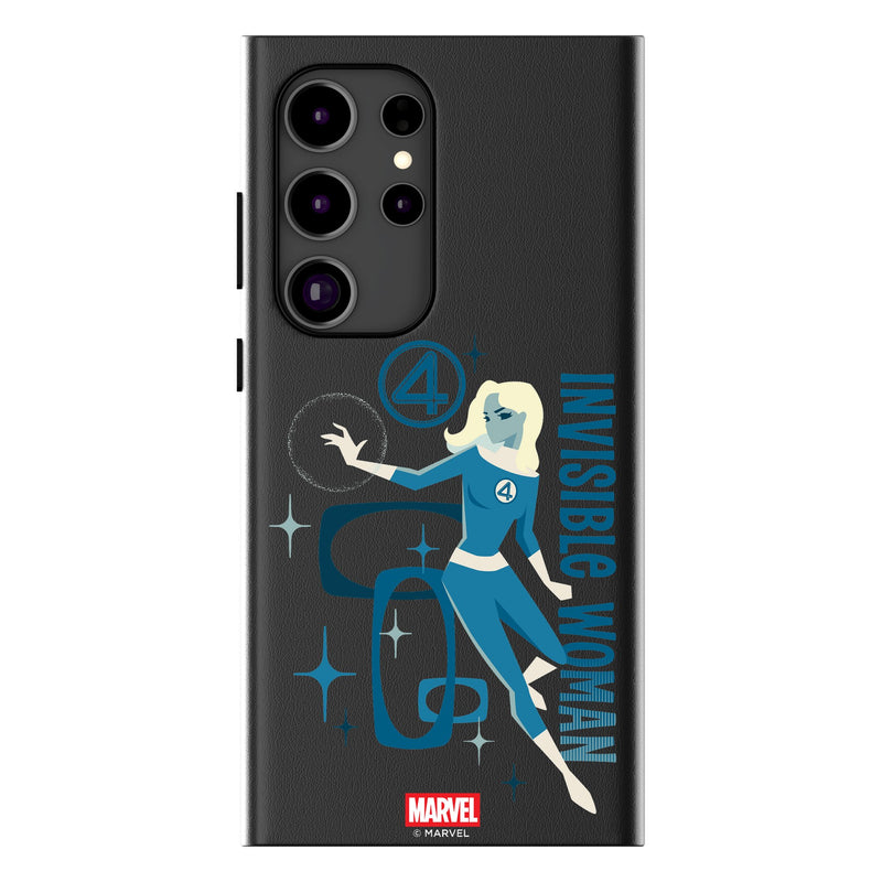 Marvel Invisible Woman Badge Galaxy MagSafe Compatible Phone Case for Samsung Galaxy
