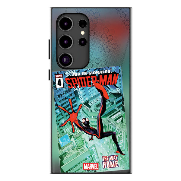 Marvel Miles Morales Classic Cover Galaxy MagSafe Compatible Phone Case for Samsung Galaxy