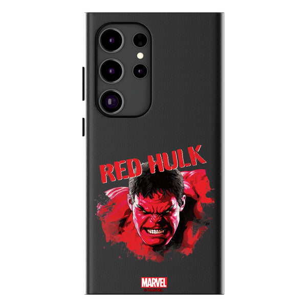 Marvel Avengers Red Hulk Badge Galaxy MagSafe Compatible Phone Case for Samsung Galaxy