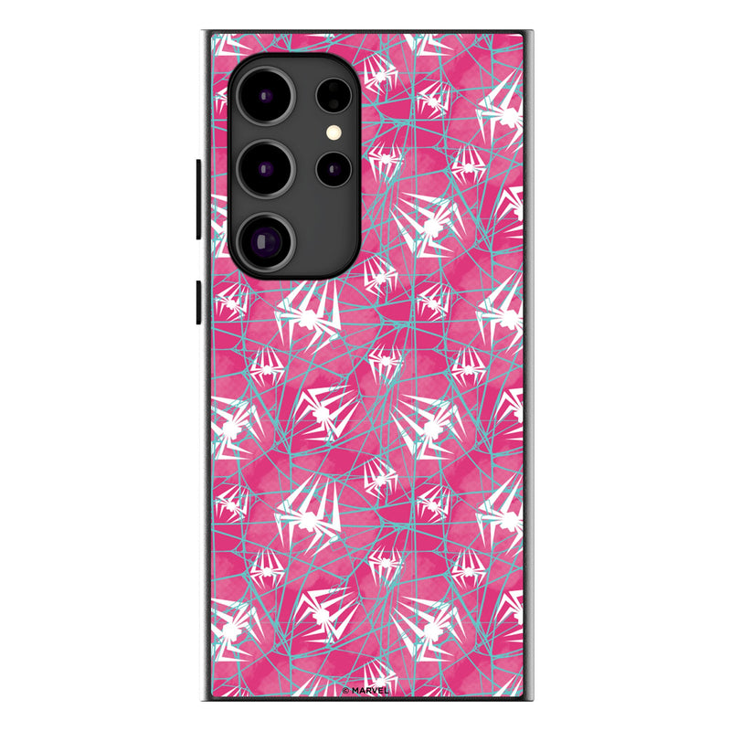 Marvel Spider-Gwen Pattern Galaxy MagSafe Compatible Phone Case for Samsung Galaxy