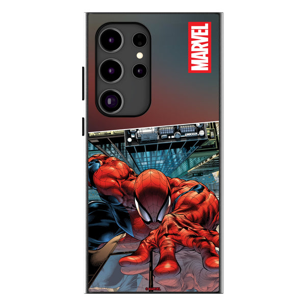 Marvel Spider-Man Cover Art Galaxy MagSafe Compatible Phone Case for Samsung Galaxy