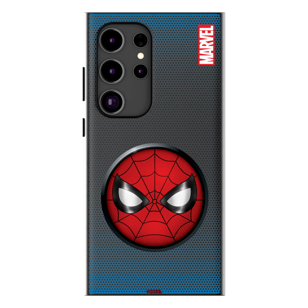 Marvel Spider-Man Grid Galaxy MagSafe Compatible Phone Case for Samsung Galaxy