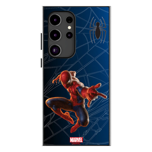 Marvel Spider-Man MechLine Galaxy MagSafe Compatible Phone Case for Samsung Galaxy