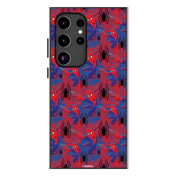 Marvel Spider-Man Pattern Galaxy MagSafe Compatible Phone Case for Samsung Galaxy