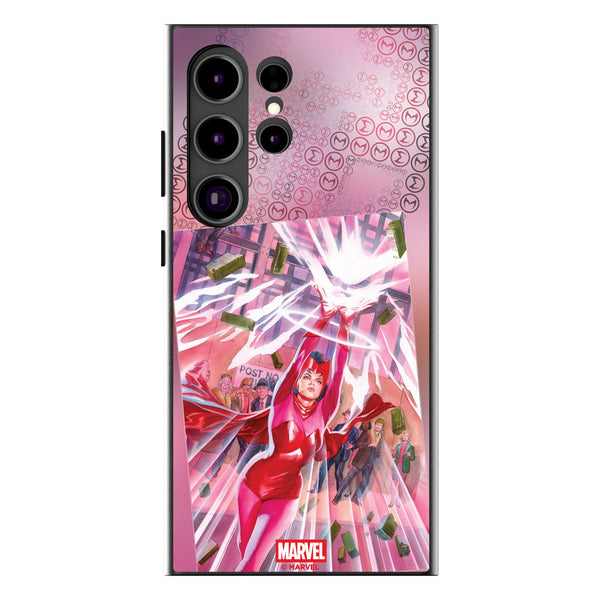 Marvel Avengers Scarlet Witch Cover Art Galaxy MagSafe Compatible Phone Case for Samsung Galaxy