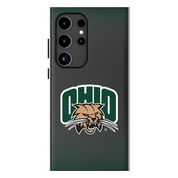 Ohio University Bobcats Linen Galaxy MagSafe Compatible Phone Case