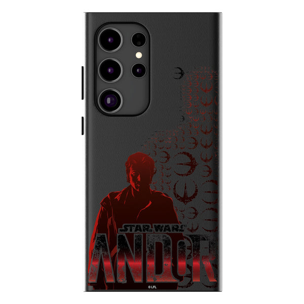 Star Wars Andor Quadratic Galaxy MagSafe Compatible Phone Case for Samsung Galaxy