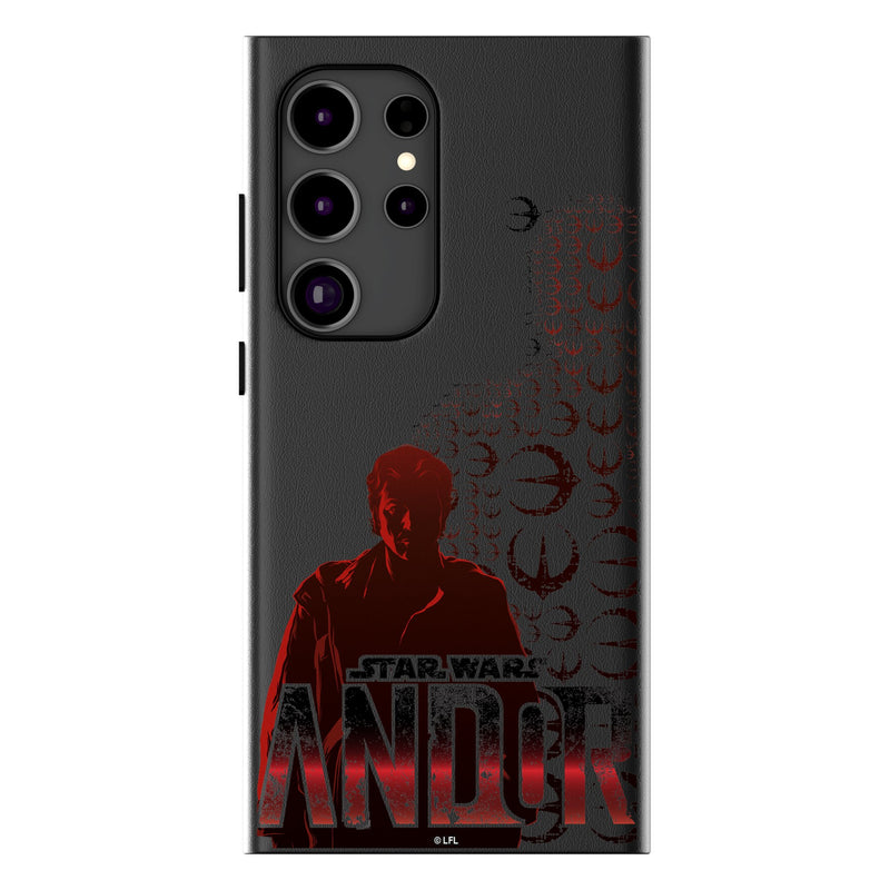 Star Wars Andor Quadratic Galaxy MagSafe Compatible Phone Case for Samsung Galaxy