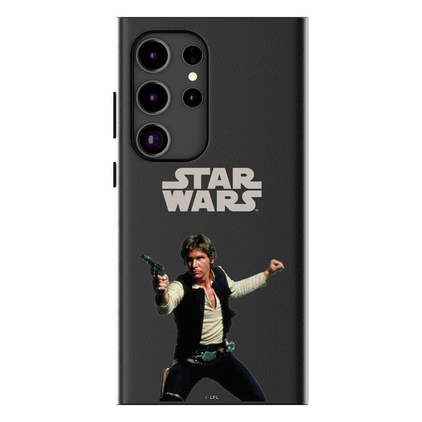 Star Wars Han Solo Color Block Galaxy MagSafe Compatible Phone Case