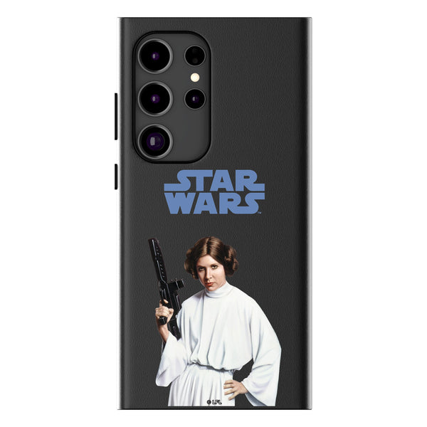 Star Wars Princess Leia Organa Color Block Galaxy MagSafe Compatible Phone Case