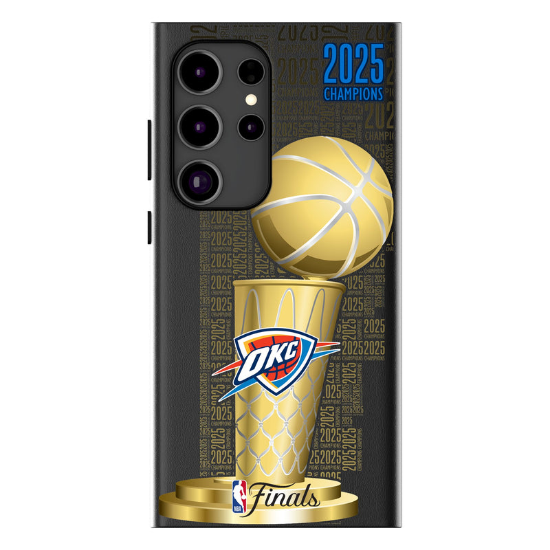 Oklahoma City Thunder 2025 NBA Champions Galaxy MagSafe Compatible Phone Case for Samsung Galaxy