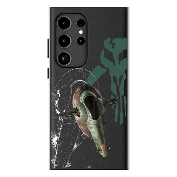 Star Wars Slave I FactionTech Galaxy MagSafe Compatible Phone Case for Samsung Galaxy