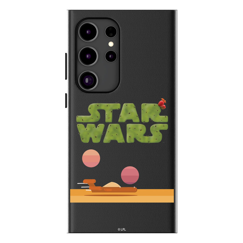 Star Wars Tatooine Locality Fade Galaxy MagSafe Compatible Phone Case for Samsung Galaxy