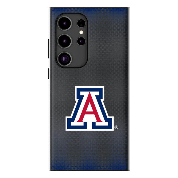 University of Arizona Wildcats Linen Galaxy MagSafe Compatible Phone Case