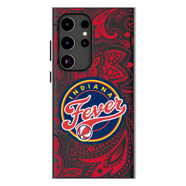 Indiana Fever Paisley Galaxy MagSafe Compatible Phone Case