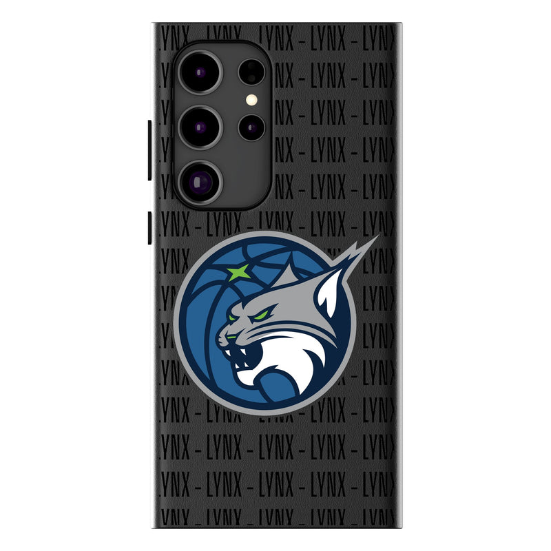 Minnesota Lynx Text Backdrop Galaxy MagSafe Compatible Phone Case