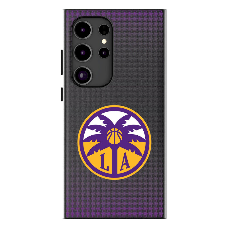 Los Angeles Sparks Linen Galaxy MagSafe Compatible Phone Case