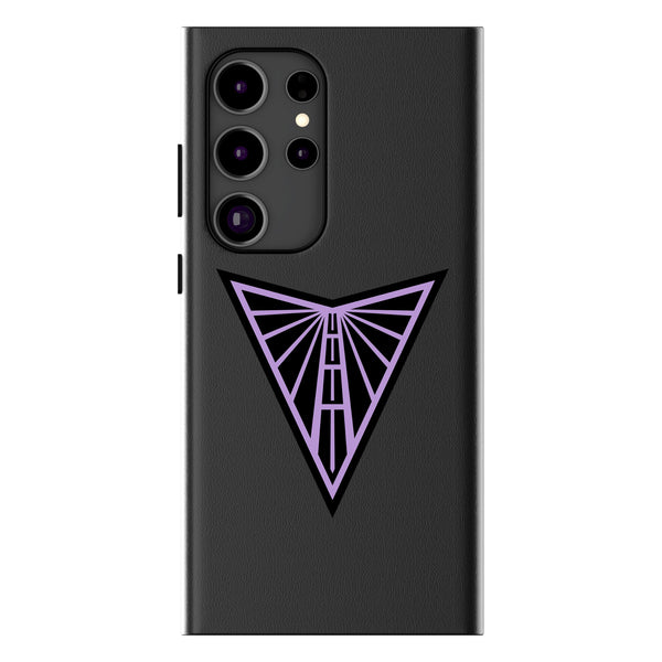 Golden State Valkyries Text Backdrop Galaxy MagSafe Compatible Phone Case for Samsung Galaxy