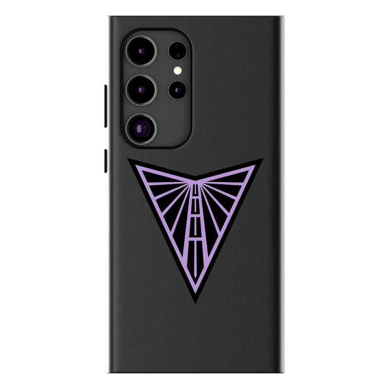 Golden State Valkyries Text Backdrop Galaxy MagSafe Compatible Phone Case for Samsung Galaxy