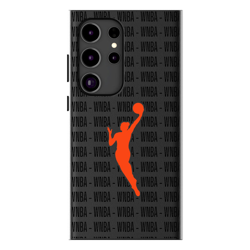 WNBA  Text Backdrop Galaxy MagSafe Compatible Phone Case