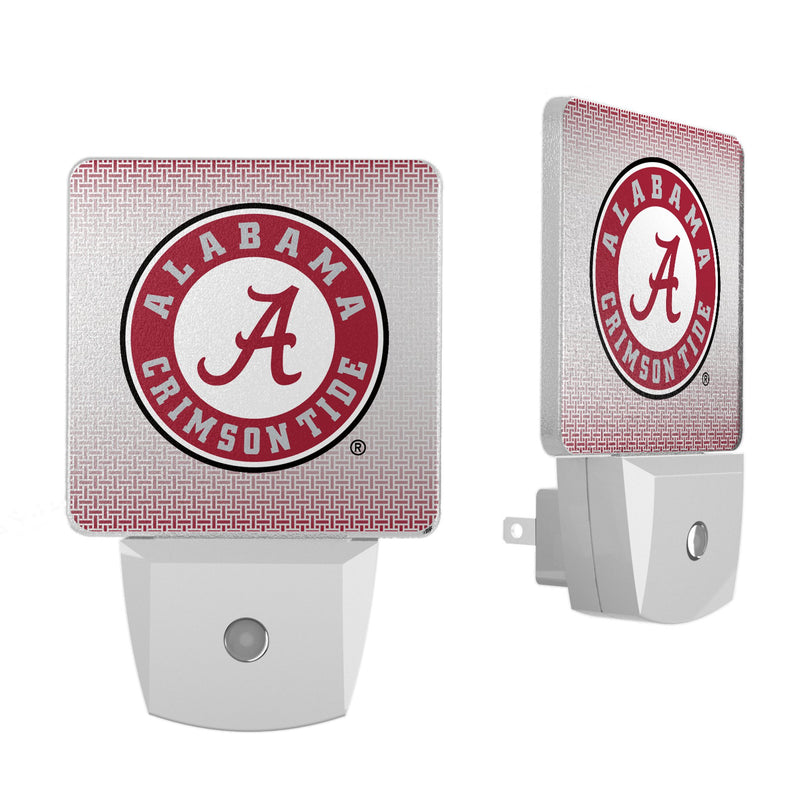 University of Alabama Crimson Tide Linen Night Light 2-Pack