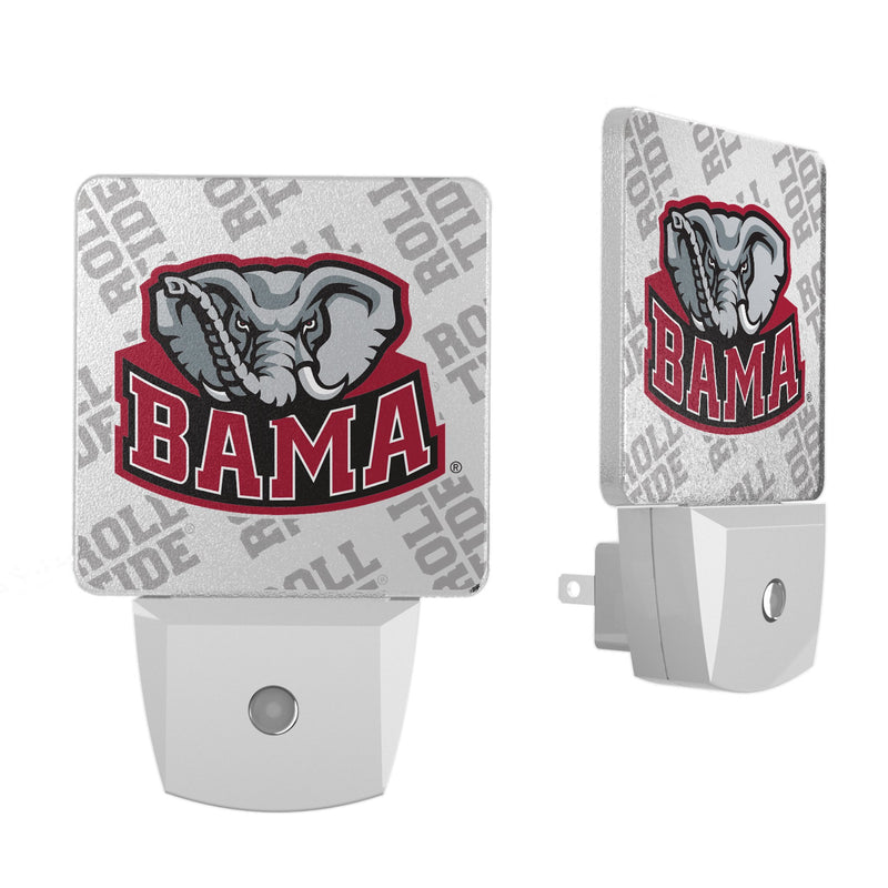 University of Alabama Crimson Tide Script A Quadtile Night Light 2-Pack