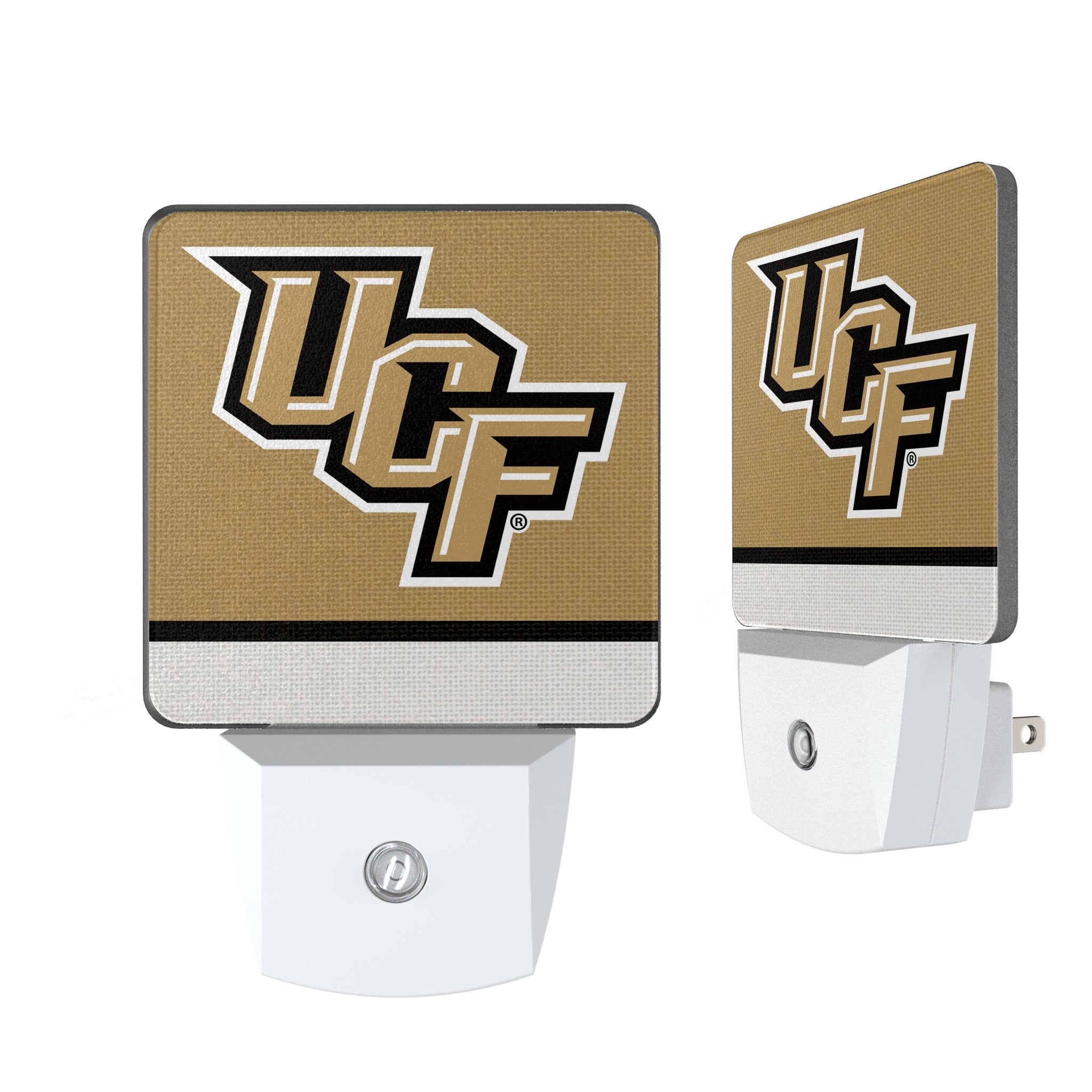 University of Central Florida Golden Knights Stripe Night Light 2-Pack