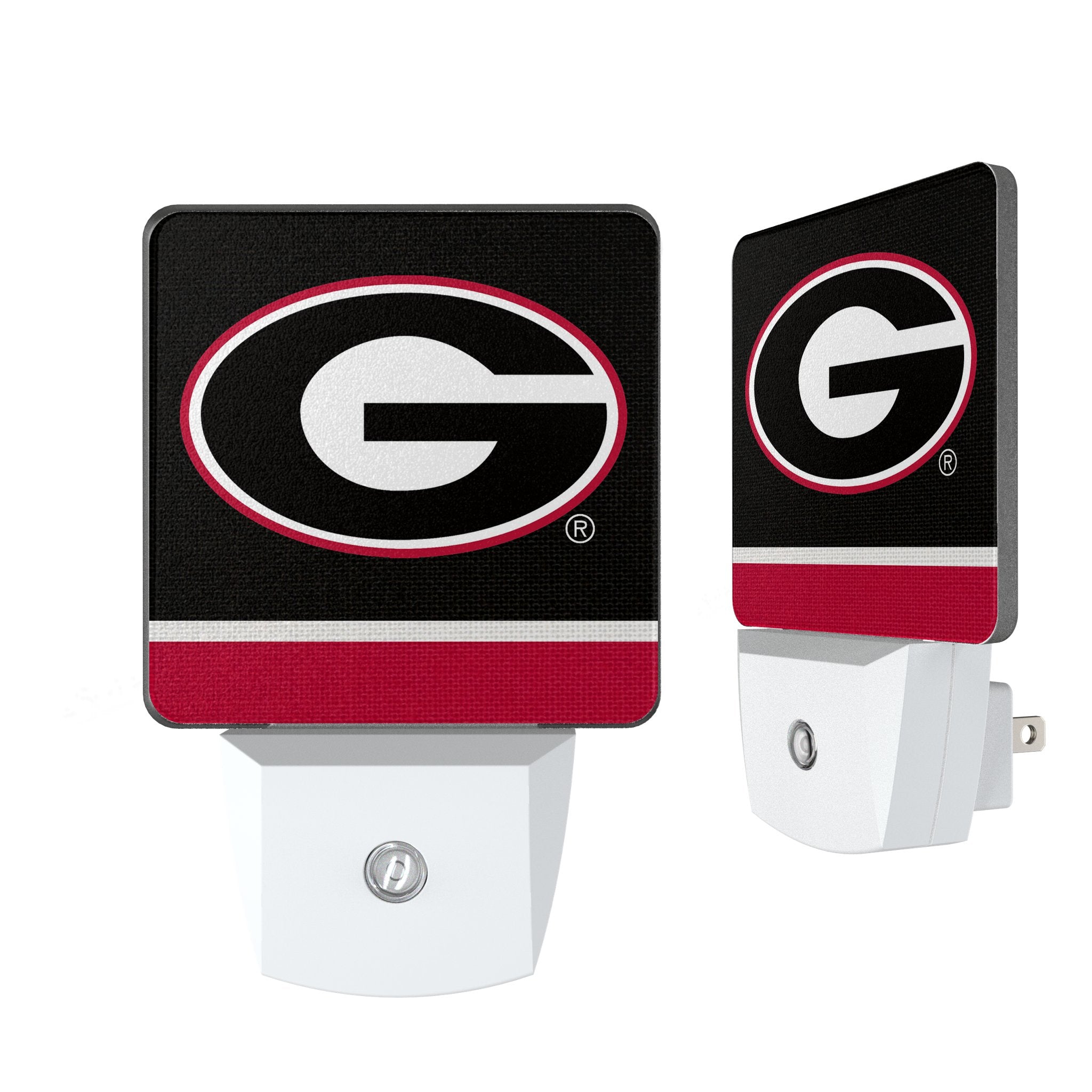 University of Georgia Bulldogs Stripe Night Light 2-Pack