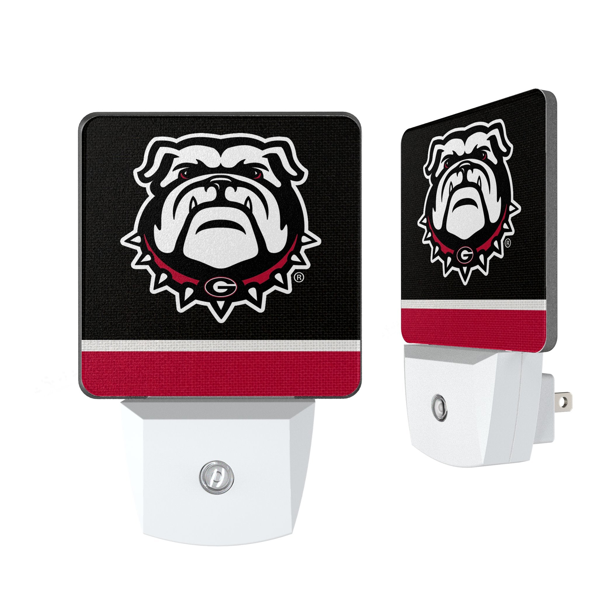 University of Georgia Bulldogs Uga Stripe Night Light 2-Pack