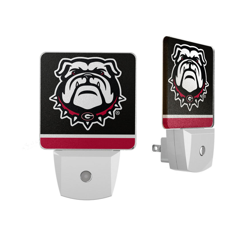 University of Georgia Bulldogs Uga Stripe Night Light 2-Pack