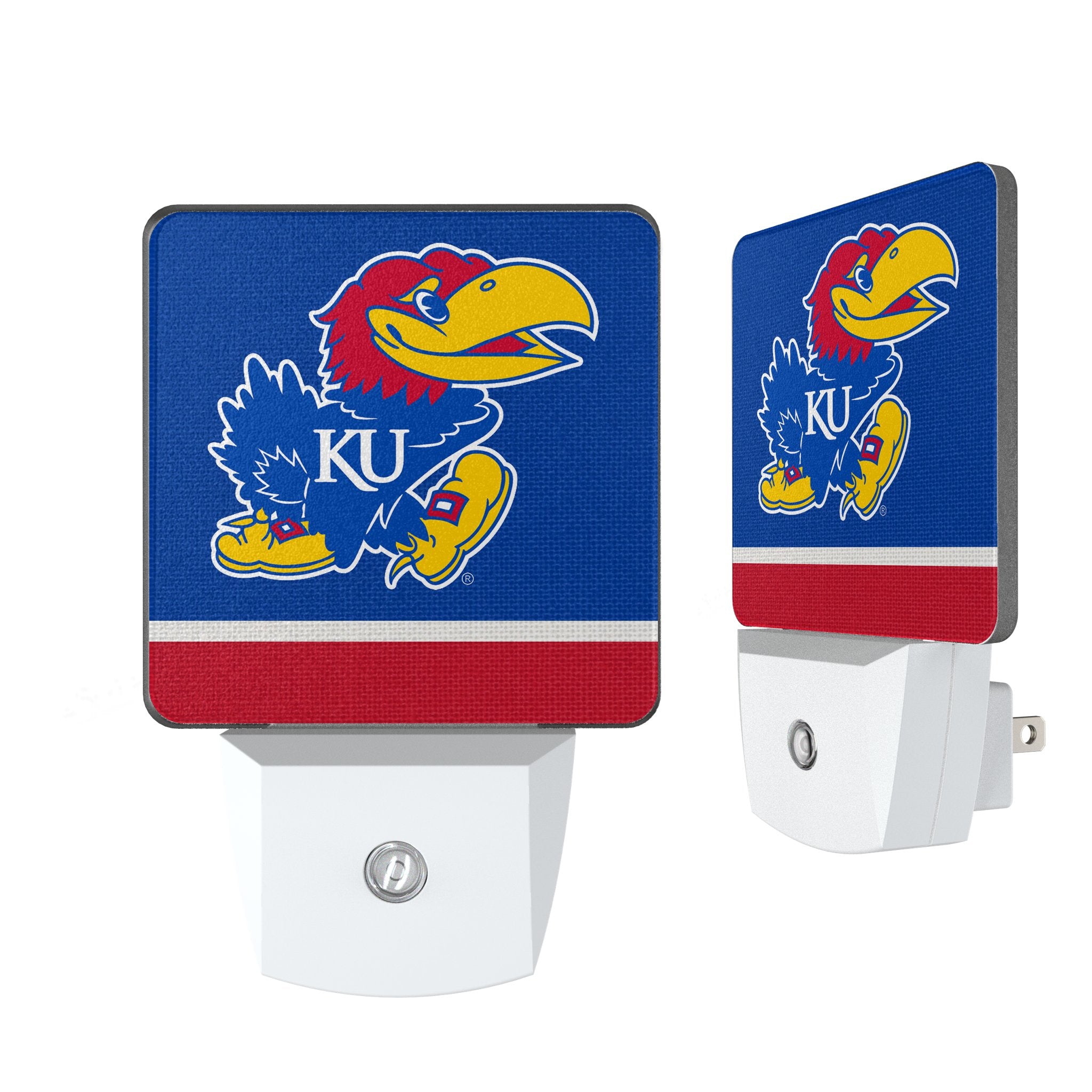 University of Kansas Jayhawks Stripe Night Light 2-Pack