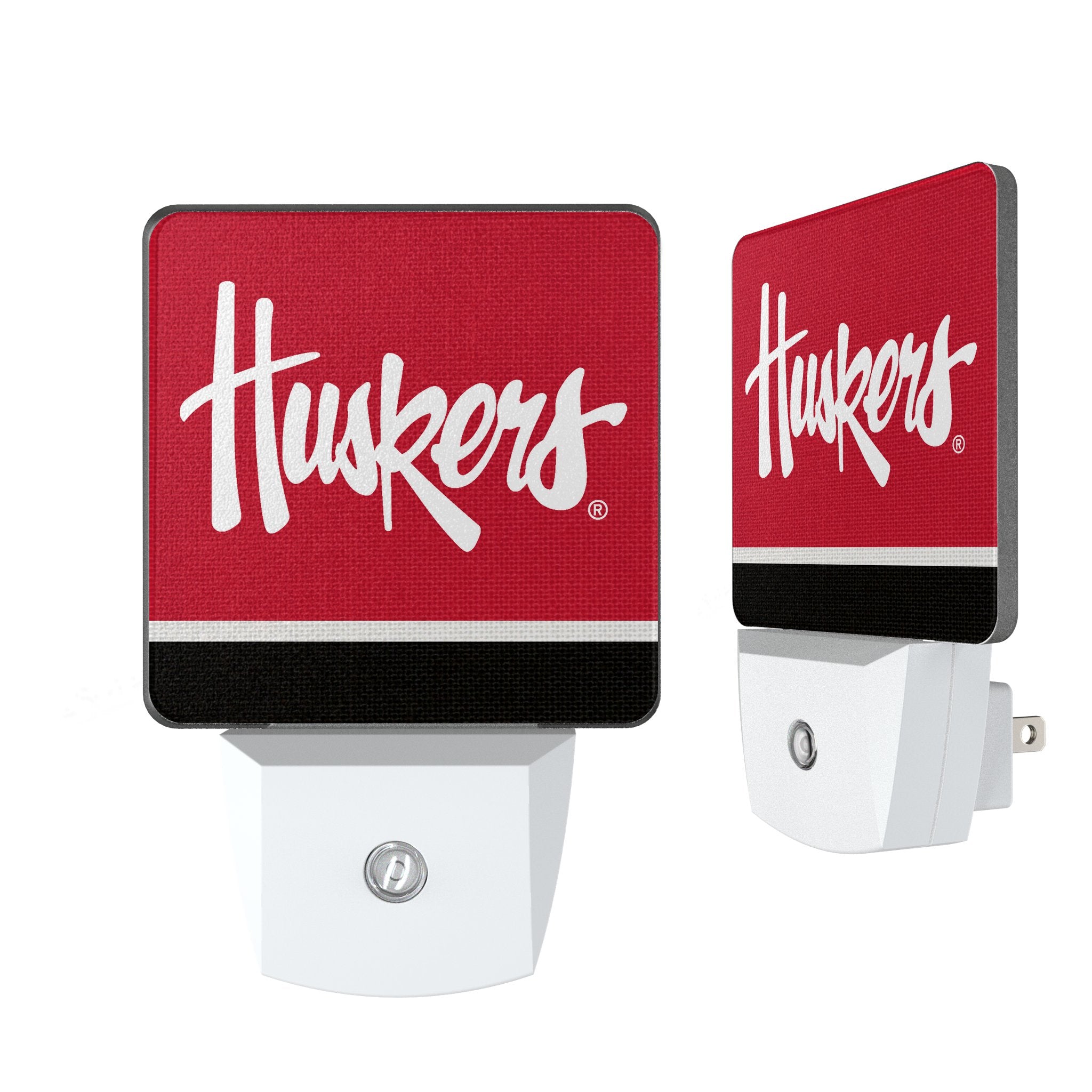 University of Nebraska Huskers Stripe Night Light 2-Pack