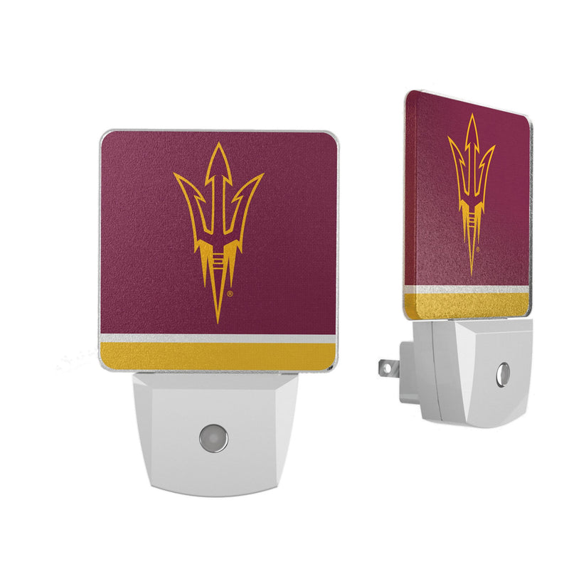 Arizona State University Sun Devils Stripe Night Light 2-Pack