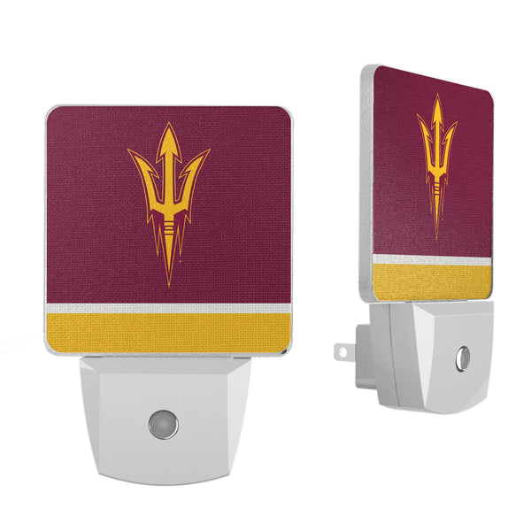 Arizona State University Sun Devils Stripe Night Light 2-Pack