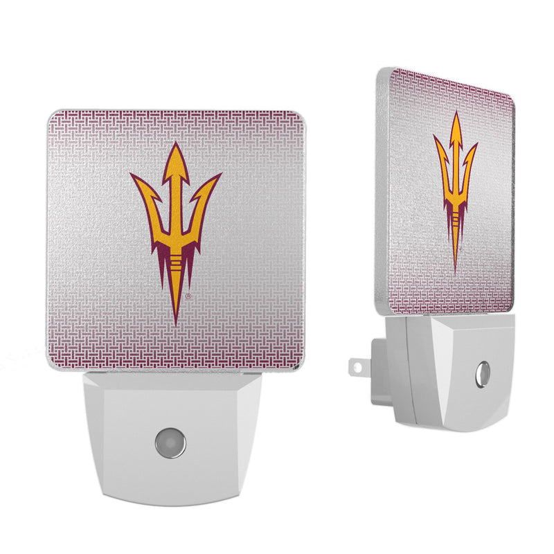 Arizona State University Sun Devils Linen Night Light 2-Pack