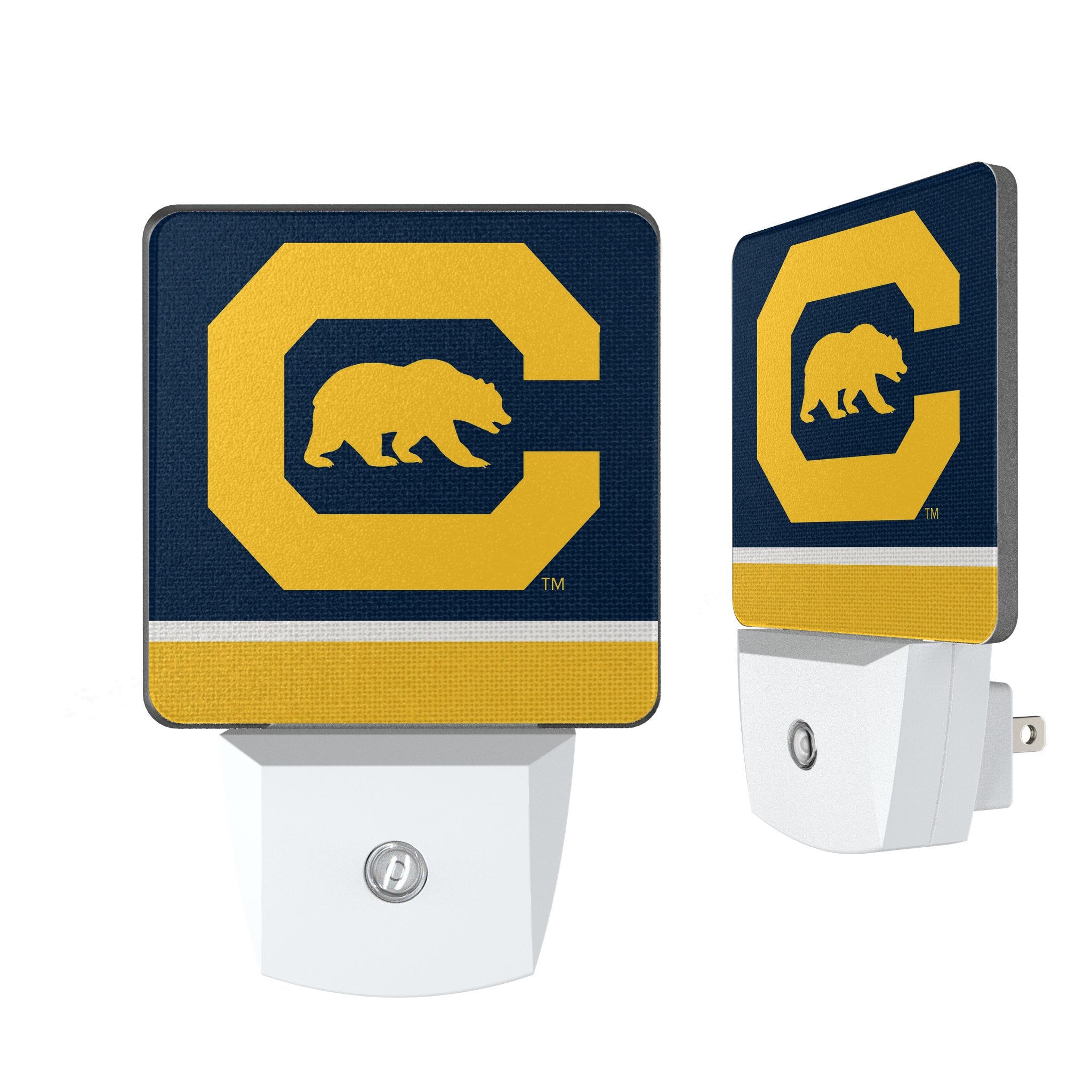 University of California Berkeley Golden Bears Stripe Night Light 2-Pack