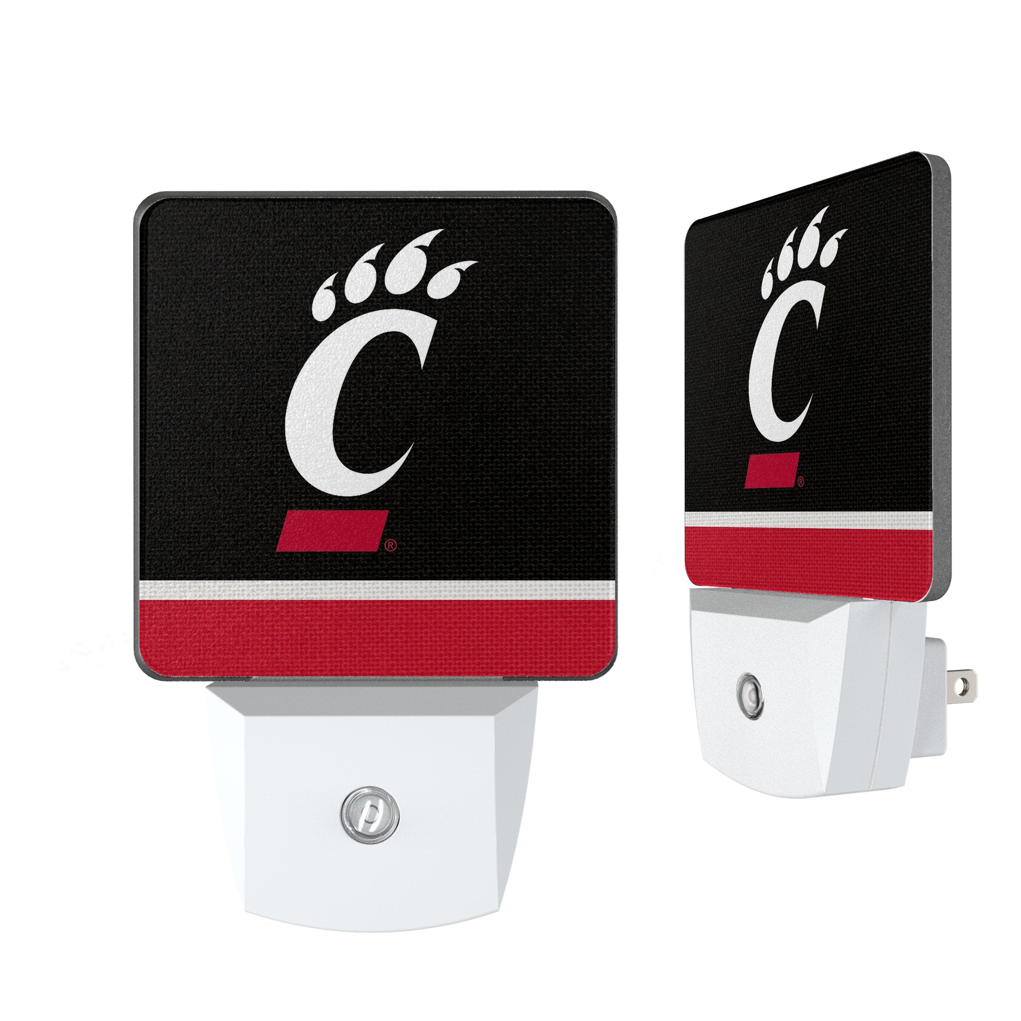 University of Cincinnati Bearcats Stripe Night Light 2-Pack