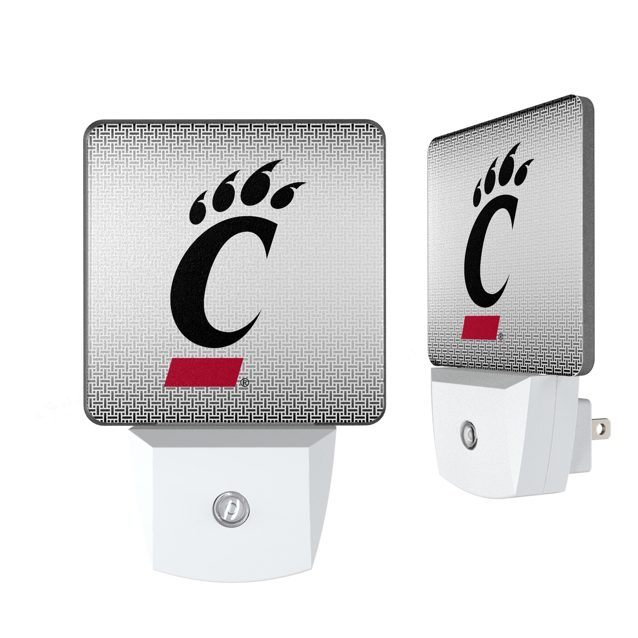 University of Cincinnati Bearcats Linen Night Light 2-Pack