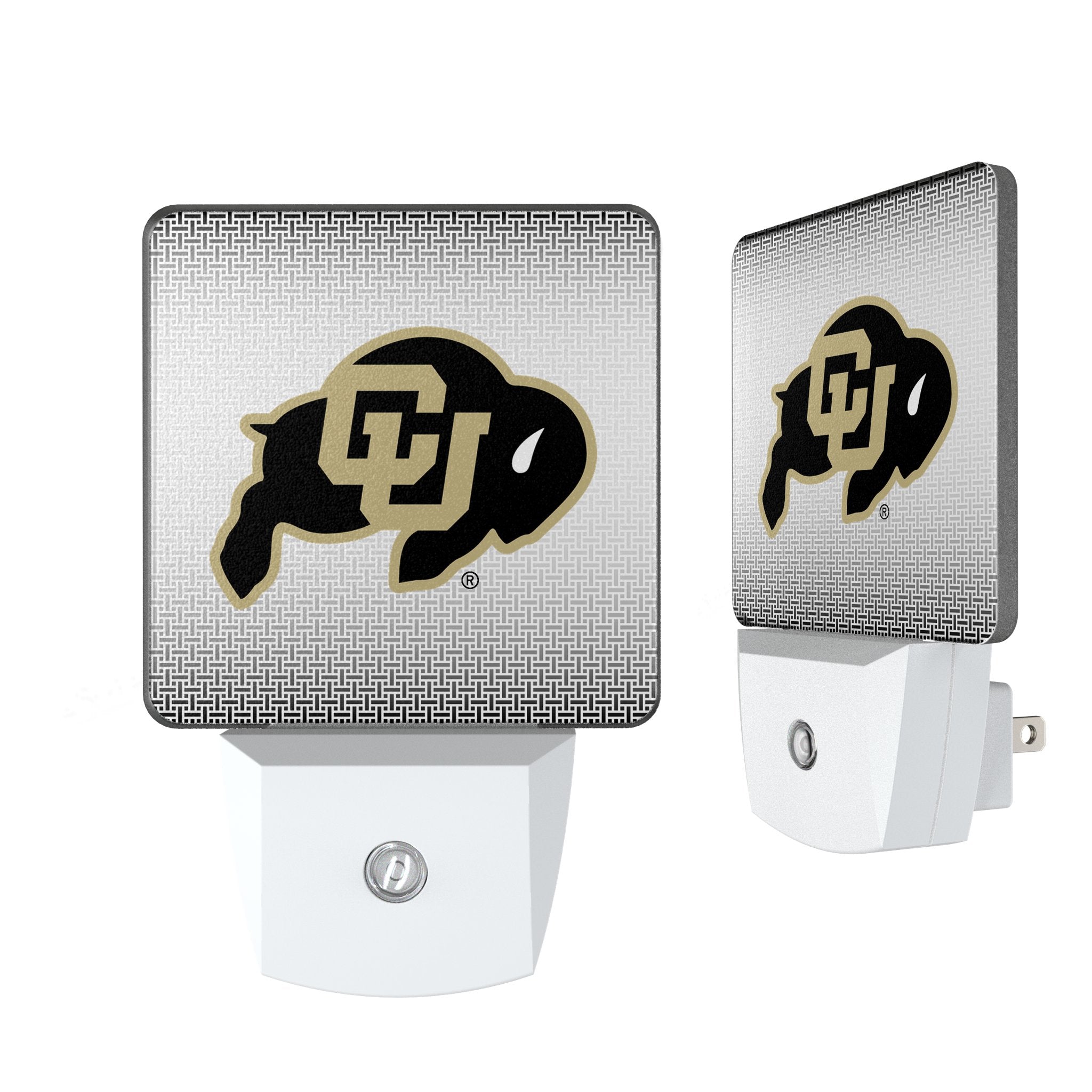 University of Colorado Buffaloes Linen Night Light 2-Pack