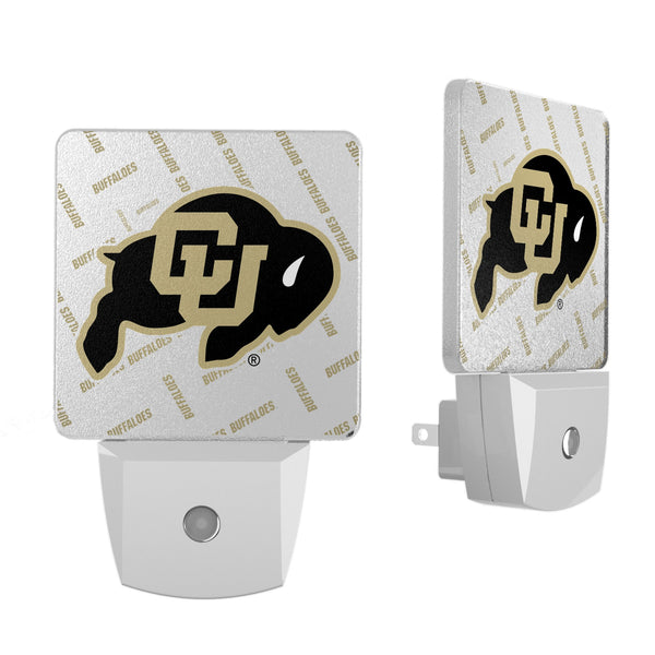 University of Colorado Buffaloes Quadtile Night Light 2-Pack
