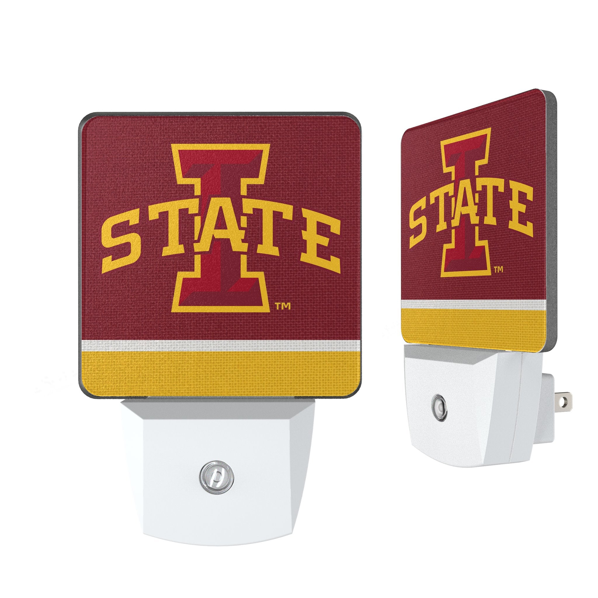 Iowa State University Cyclones Stripe Night Light 2-Pack