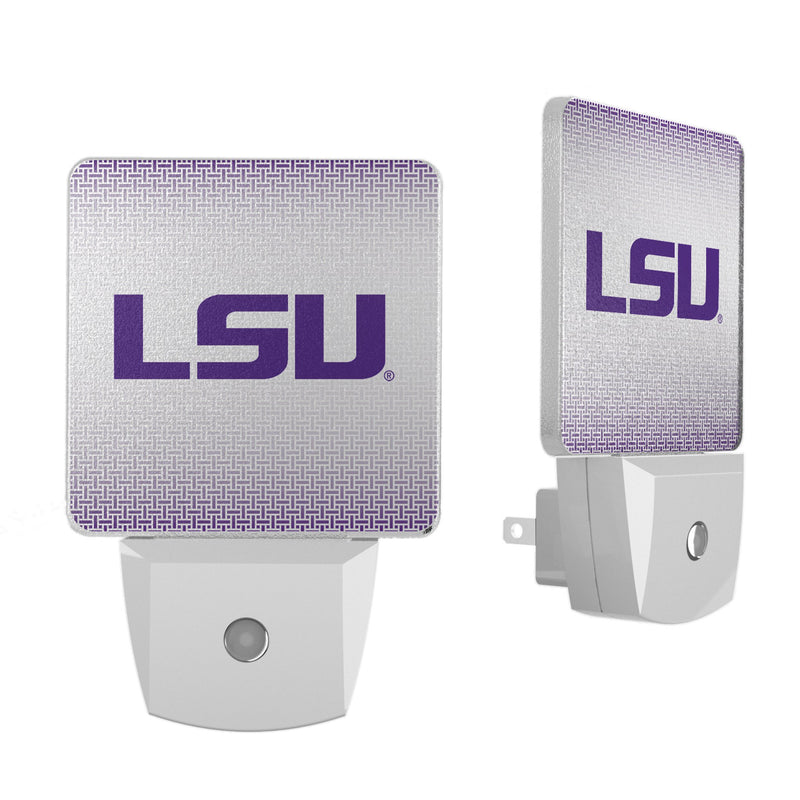 Louisiana State University Tigers Linen Night Light 2-Pack