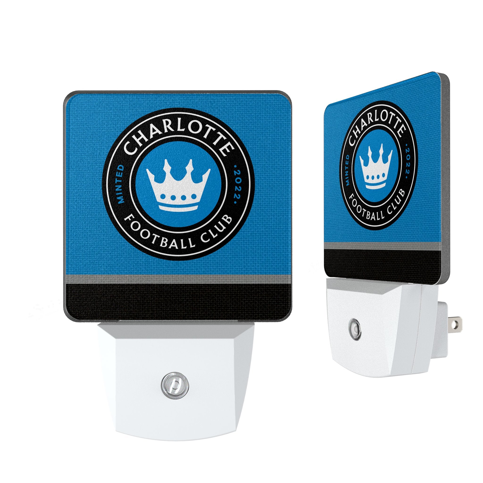 Charlotte FC Stripe Night Light 2-Pack