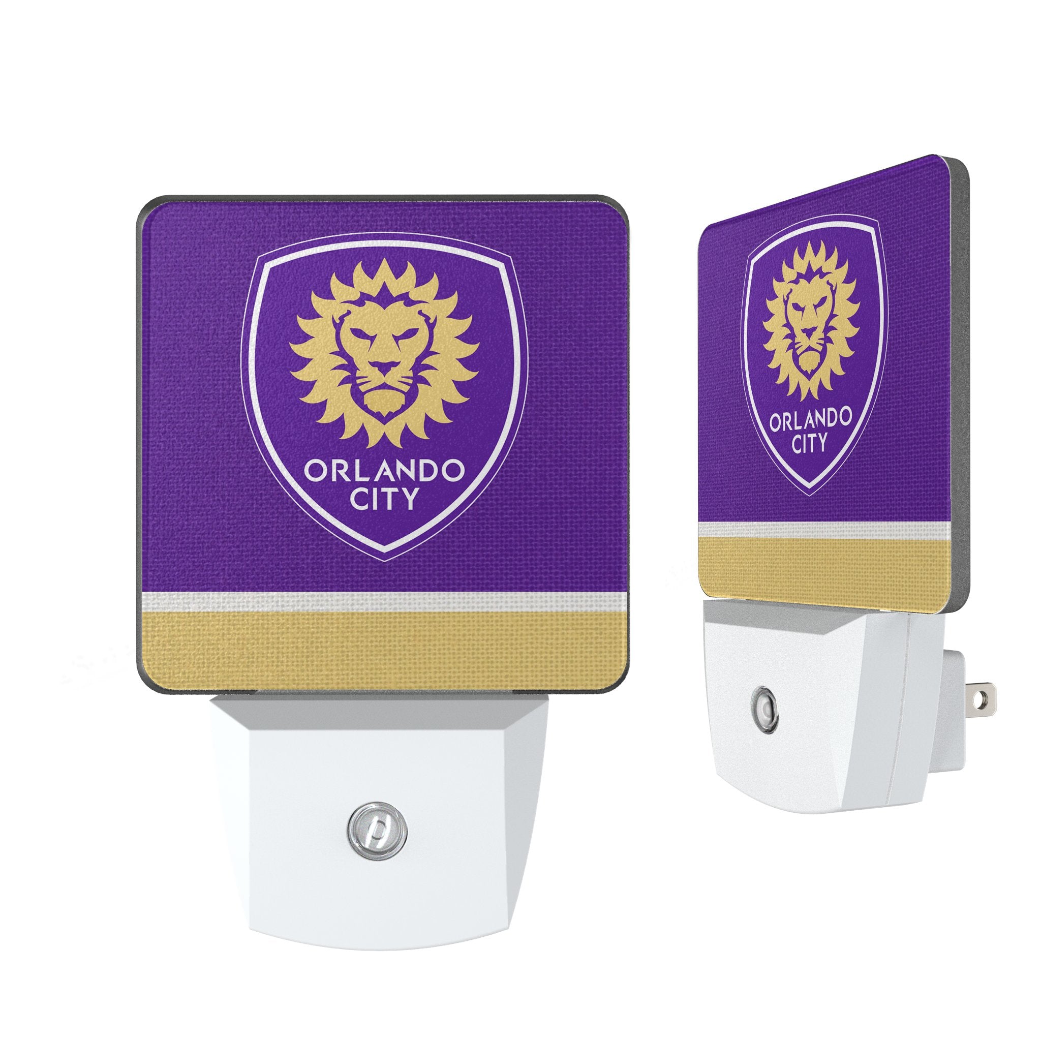 Orlando City Soccer Club Stripe Night Light 2-Pack