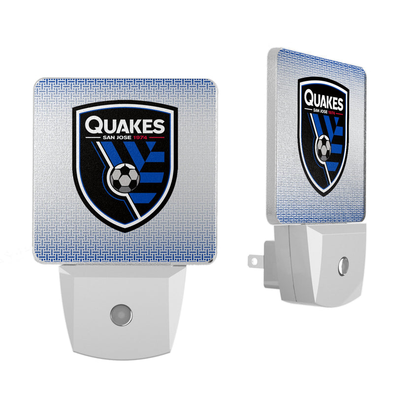 San Jose Earthquakes   Linen Night Light 2-Pack