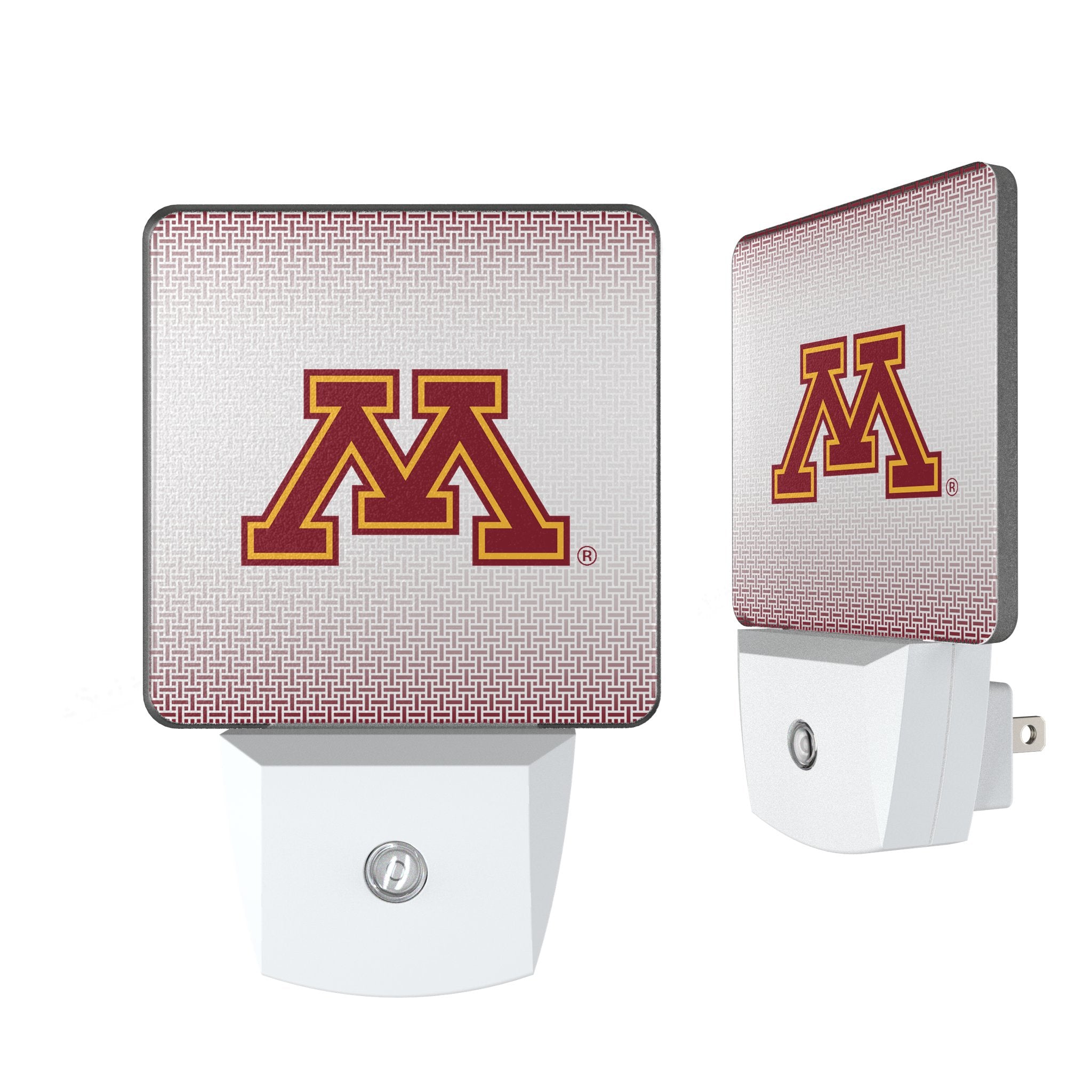 University of Minnesota Golden Gophers Linen Night Light 2-Pack