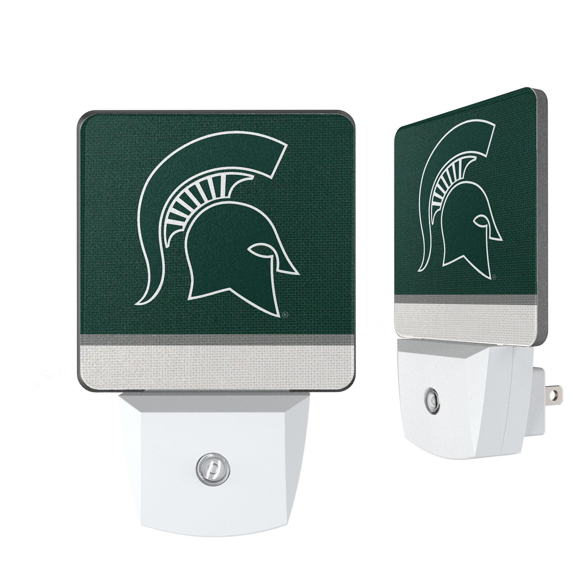Michigan State University Spartans Stripe Night Light 2-Pack