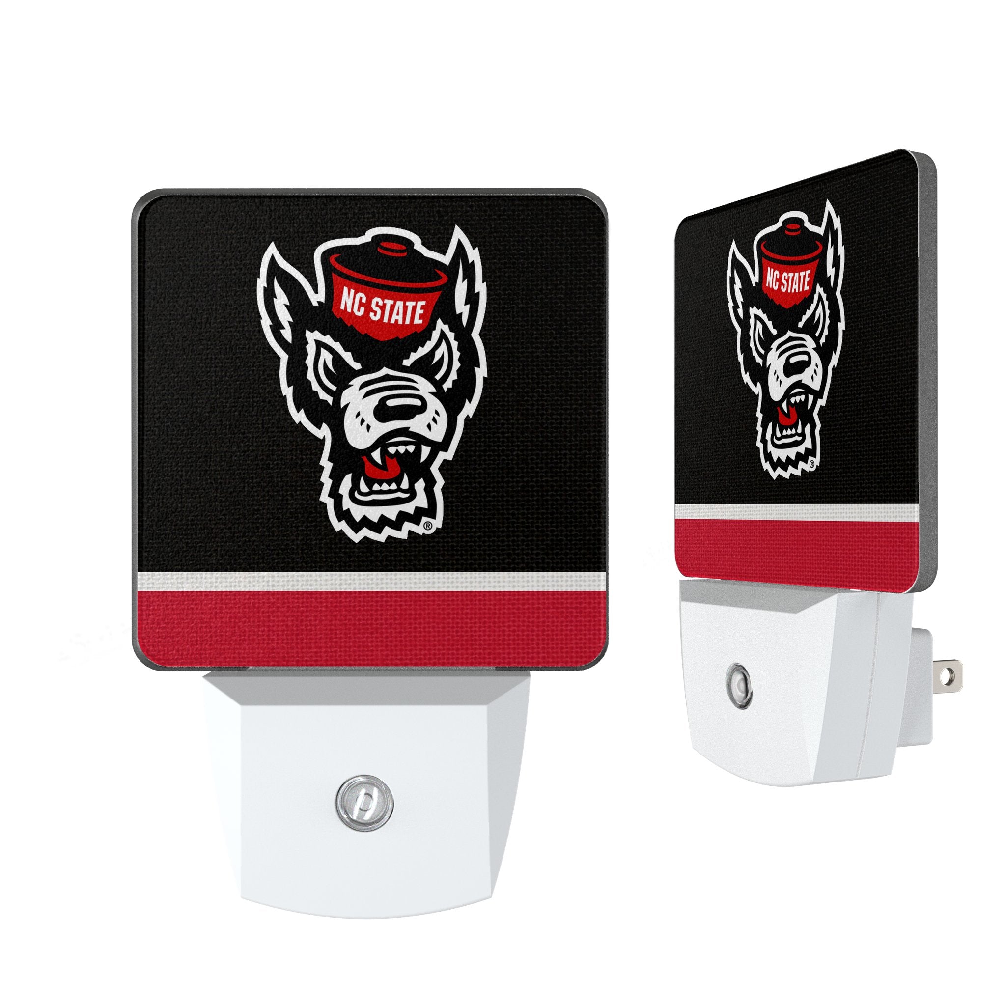 North Carolina State University Wolfpack Stripe Night Light 2-Pack