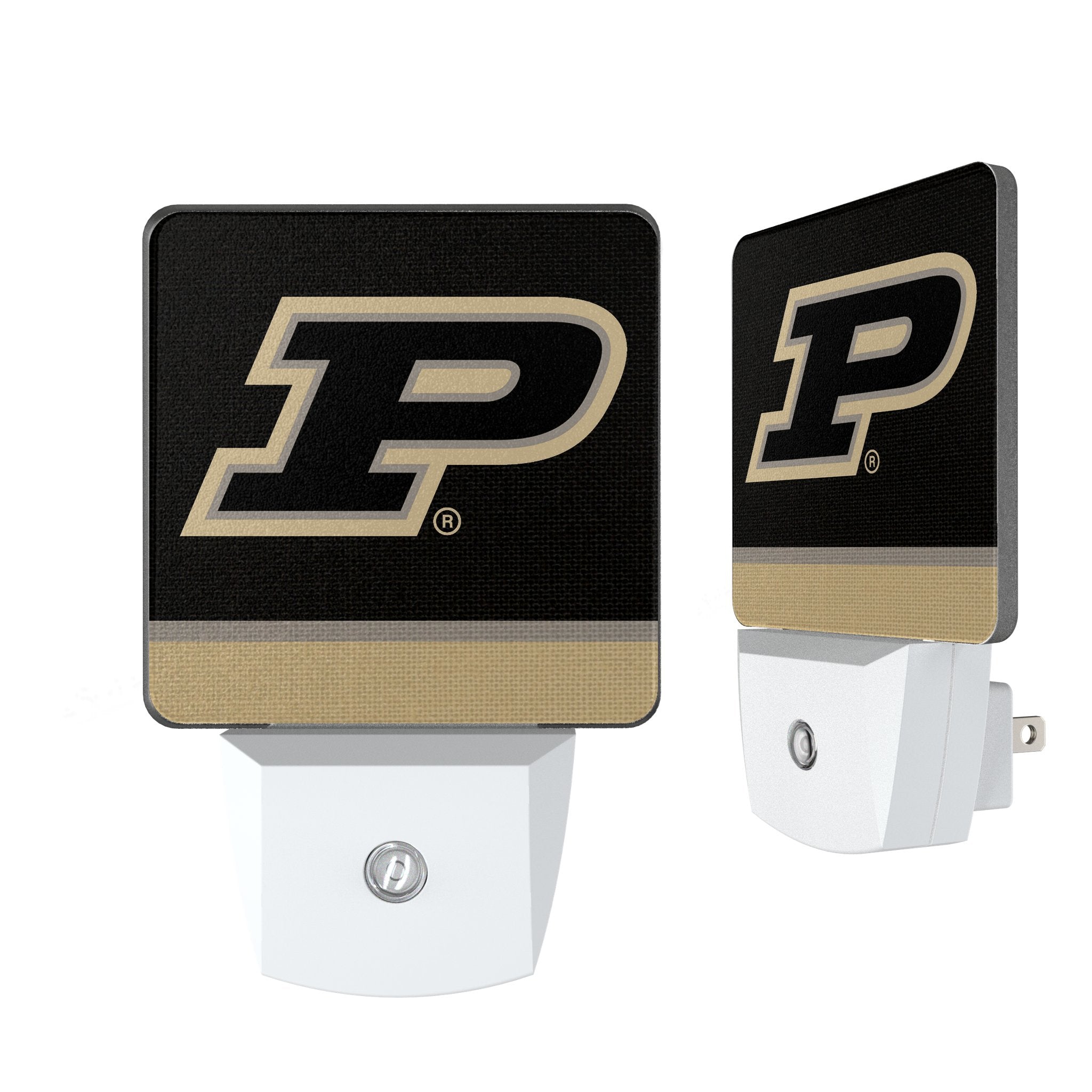 Purdue University Boilermakers Stripe Night Light 2-Pack