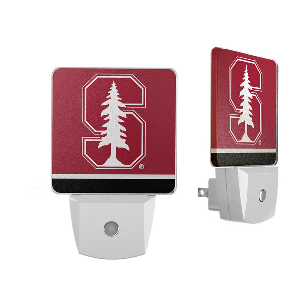 Stanford University Cardinal Stripe Night Light 2-Pack